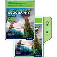 Cover image for Oxford International AQA Examinations: International A Level Human Geography: Print and Online Textbook Pack