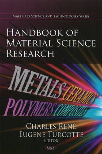 Cover image for Handbook of Material Science Research