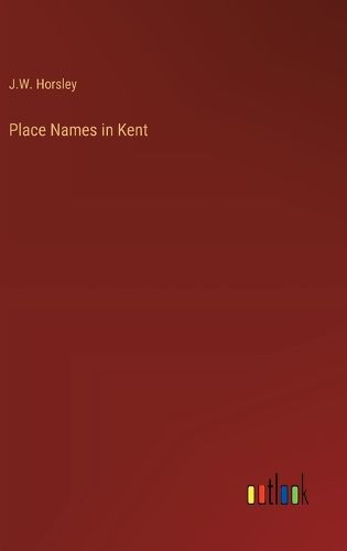 Cover image for Place Names in Kent
