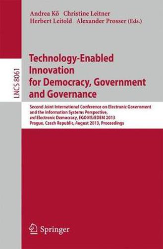 Technology-Enabled Innovation for Democracy, Government and Governance