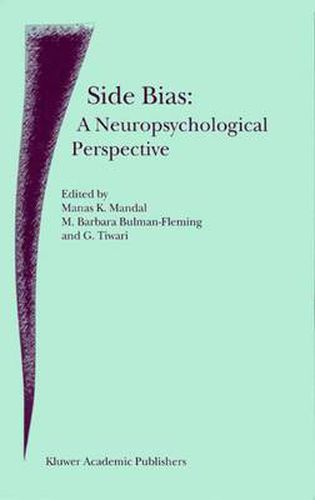 Cover image for Side Bias: A Neuropsychological Perspective