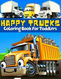 Cover image for Trucks Coloring Book For Toddlers