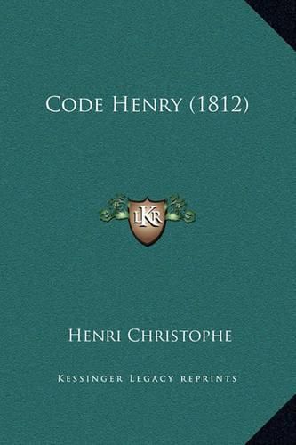 Cover image for Code Henry (1812)