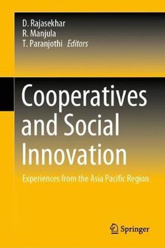 Cover image for Cooperatives and Social Innovation: Experiences from the Asia Pacific Region