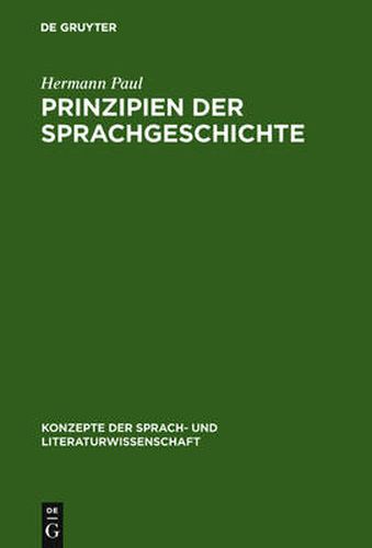 Prinzipien Der Sprachgeschichte