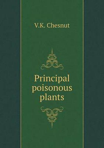 Cover image for Principal poisonous plants