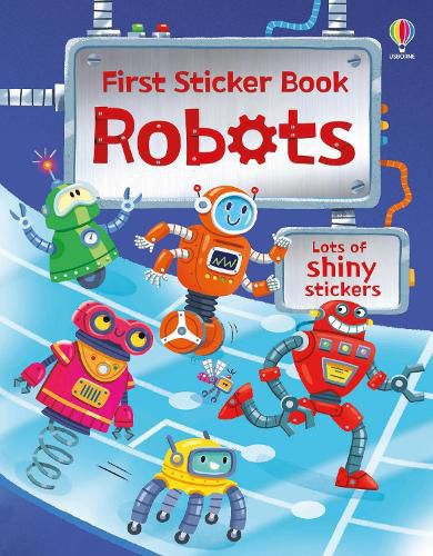 Cover image for First Sticker Book Robots