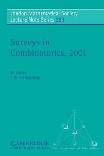 Cover image for Surveys in Combinatorics, 2001