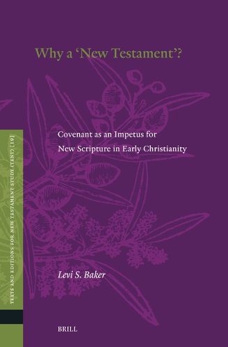 Cover image for Why a ''New Testament''?