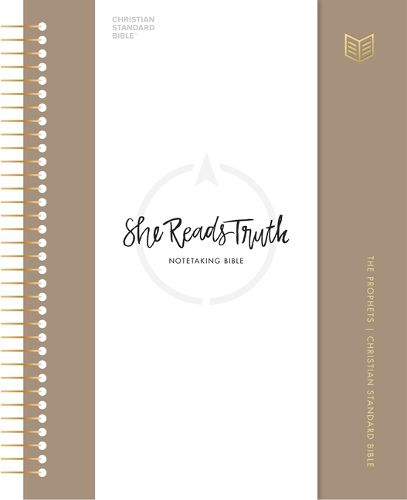 Cover image for CSB She Reads Truth Spiral Bound Notetaking Bible, Prophets, Hardcover