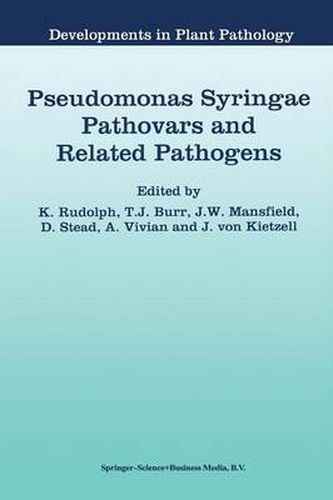 Pseudomonas Syringae Pathovars and Related Pathogens