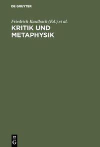 Cover image for Kritik und Metaphysik