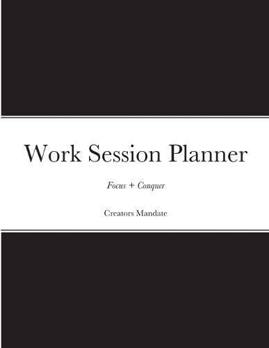 Cover image for Work Session Planner