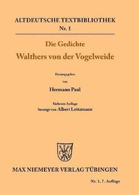 Cover image for Die Gedichte Walthers von der Vogelweide