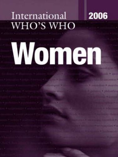 Cover image for International Who's Who of Women 2006