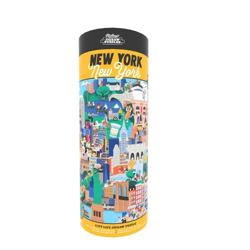 Cover image for New York, New York! City Life 1000-piece Jigsaw Puzzle