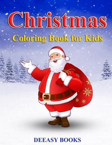 Cover image for Christmas Coloring Book for kids