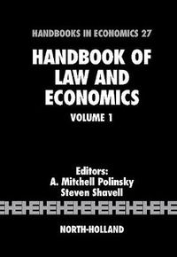 Cover image for Handbook of Law and Economics