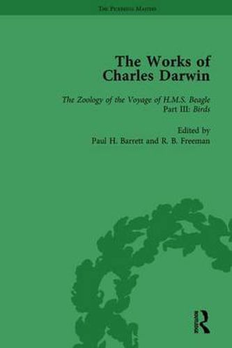 Cover image for The Works of Charles Darwin: v. 5: Zoology of the Voyage of HMS Beagle, Under the Command of Captain Fitzroy, During the Years 1832-1836