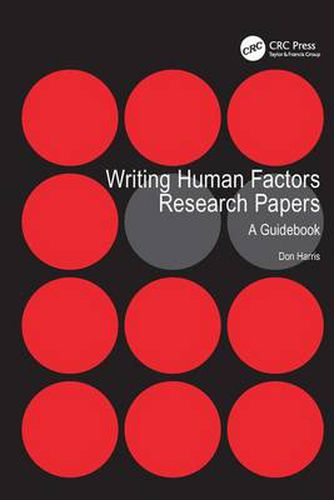 Cover image for Writing Human Factors Research Papers: A Guidebook