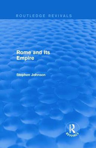 Cover image for Rome and Its Empire (Routledge Revivals)