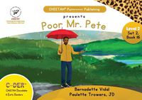 Cover image for C-DER (CHEETAH Decodable Early Readers, Set 2, Book 16, Poor Mr. Pete