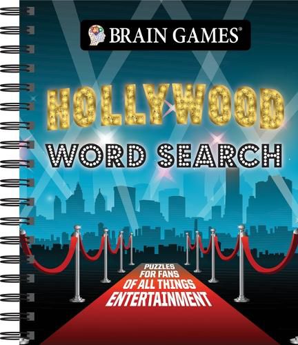 Cover image for Brain Games - Hollywood Word Search