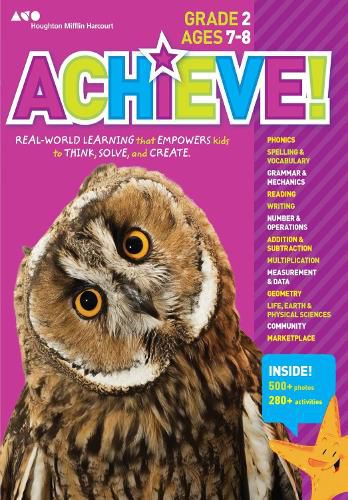 Cover image for Achieve! Grade 2: Think. Play. Achieve!