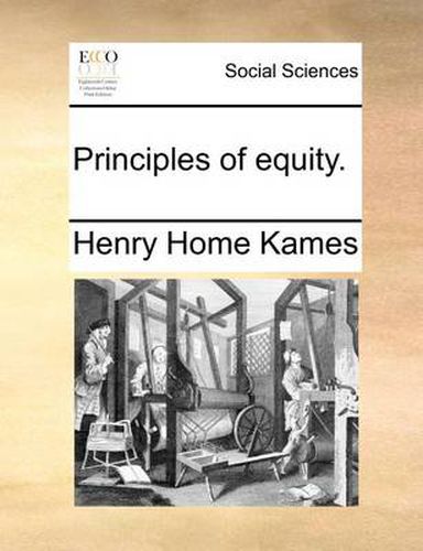 Cover image for Principles of Equity.