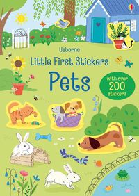 Cover image for Little First Stickers Pets