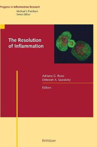 Cover image for The Resolution of Inflammation