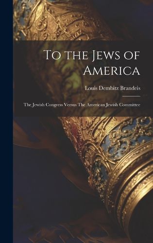 Cover image for To the Jews of America