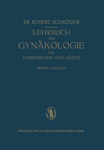 Cover image for Lehrbuch Der Gynakologie: Fur Studierende Und AErzte