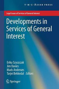 Cover image for Developments in Services of General Interest