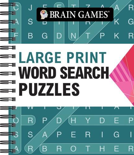 Cover image for Brain Games - Large Print Word Search (Arrow)