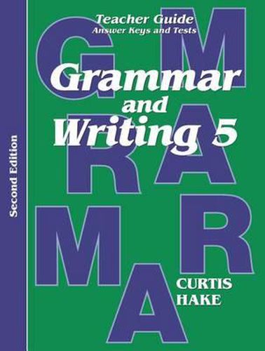 Cover image for Grammar & Writing Teacher Edition Grade 5 2nd Edition 2014