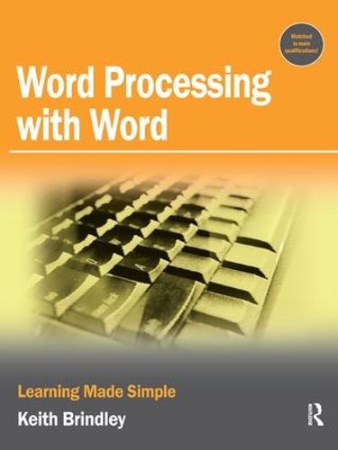 Cover image for Word Processing with Word: Learning Made Simple