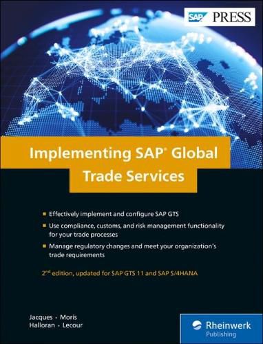 Cover image for Implementing SAP Global Trade Services