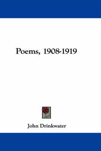 Cover image for Poems 1908-1919