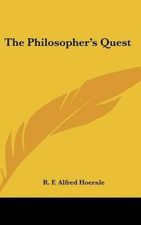 Cover image for The Philosopher's Quest