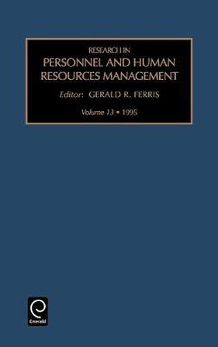 Cover image for Research in Personnel and Human Resources Management