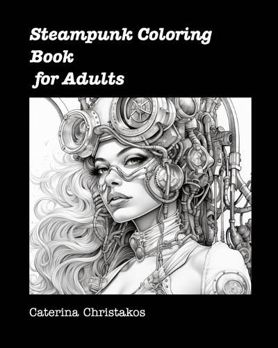 Cover image for Steampunk Coloring Book for Adults