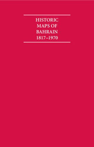 Cover image for Historic Maps of Bahrain 1817-1970 3 Map Box Set