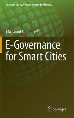 Cover image for E-Governance for Smart Cities