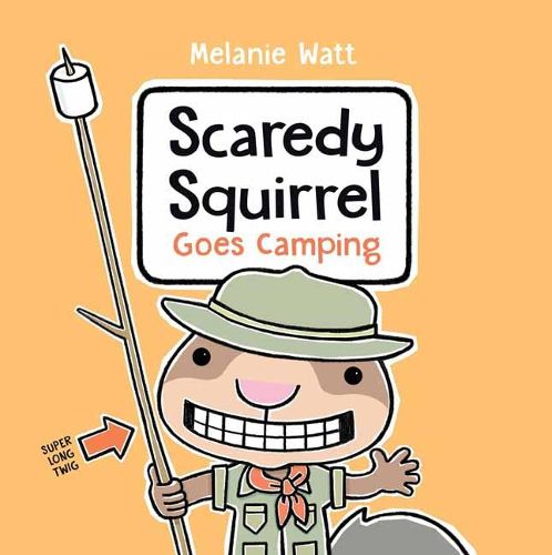 Cover image for Scaredy Squirrel Goes Camping