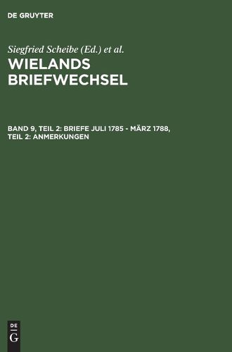 Cover image for Wielands Briefwechsel V 9.2