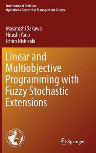 Cover image for Linear and Multiobjective Programming with Fuzzy Stochastic Extensions