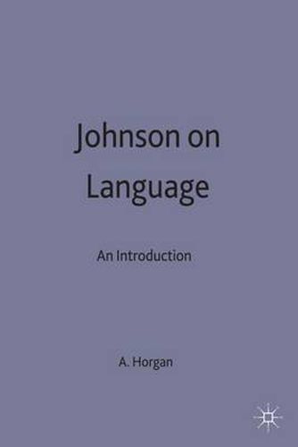 Cover image for Johnson on Language: An Introduction