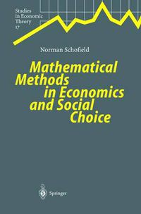 Cover image for Mathematical Methods in Economics and Social Choice