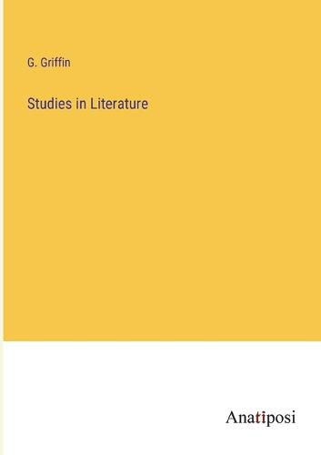 Cover image for Studies in Literature